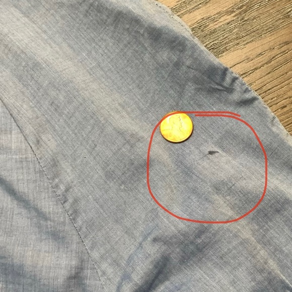 WHO WHAT WEAR chambray denim dress Size XS - Picture 10 of 10